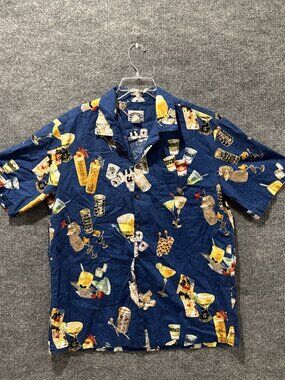 Pacific Legend Pacific Legend Martini Shirt Xl Button Up Short Sleeve Sz XL